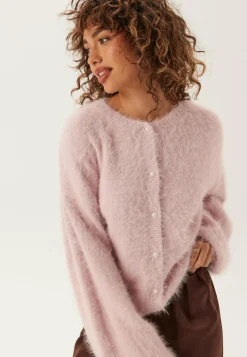 BUBBLEROOM Juhlavat Neuleet|Neuletakit Ja Neuleet*Fluffy Knitted Pearl Cardigan