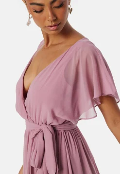 Goddiva Morsiusneitomekot|Vanhojentanssimekot*Flutter Chiffon Maxi Dress