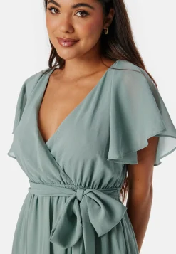 Goddiva Morsiusneitomekot|Vanhojentanssimekot*Flutter Chiffon Maxi Dress