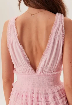 Bubbleroom Occasion Morsiusneitomekot|Juhlamekot*Frill Dotted Tulle Gown