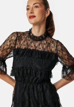 BUBBLEROOM Röyhelömekot|Uudenvuoden Mekot*Frill Lace Dress