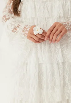 BUBBLEROOM Röyhelömekot|Pitkähihaiset Mekot*Frill Lace Dress