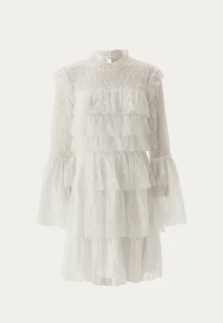 BUBBLEROOM Röyhelömekot|Pitkähihaiset Mekot*Frill Lace Dress