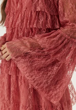 BUBBLEROOM Röyhelömekot|Pitkähihaiset Mekot*Frill Lace Dress