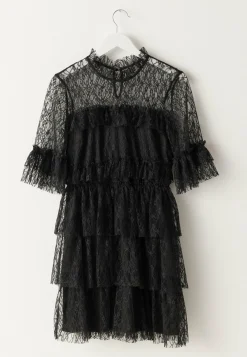 BUBBLEROOM Röyhelömekot|Uudenvuoden Mekot*Frill Lace Dress