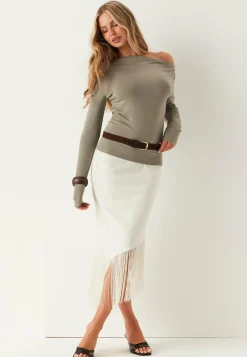 BUBBLEROOM Juhlameet*Fringe Skirt