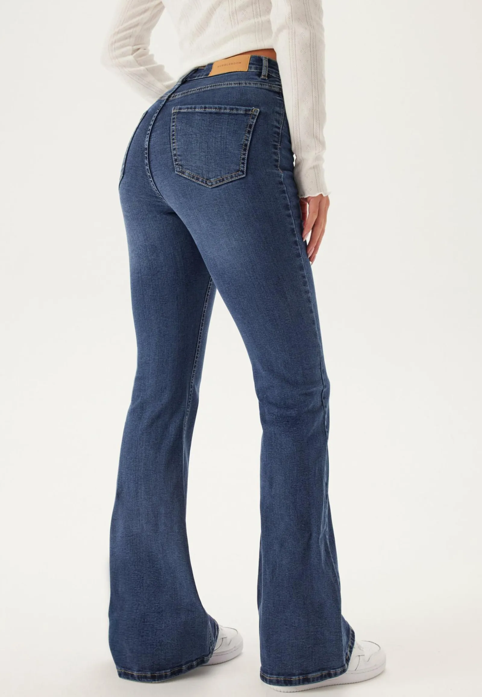 BUBBLEROOM Farkut|Bootcut-Farkut*High Flare Superstretch Jeans