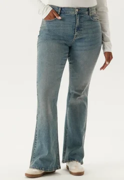 BUBBLEROOM Farkut|Skinny-Farkut*High Flare Superstretch Jeans