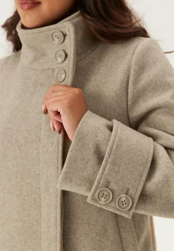 BUBBLEROOM Syystakit|Takit*High Neck Short Coat