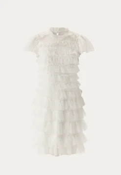 Bubbleroom Occasion Minimekot|Valmistujaismekot*High Neck Tulle Frill Dress