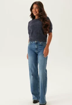 BUBBLEROOM Farkut|Leveälahkeiset Farkut*High Wide Jeans