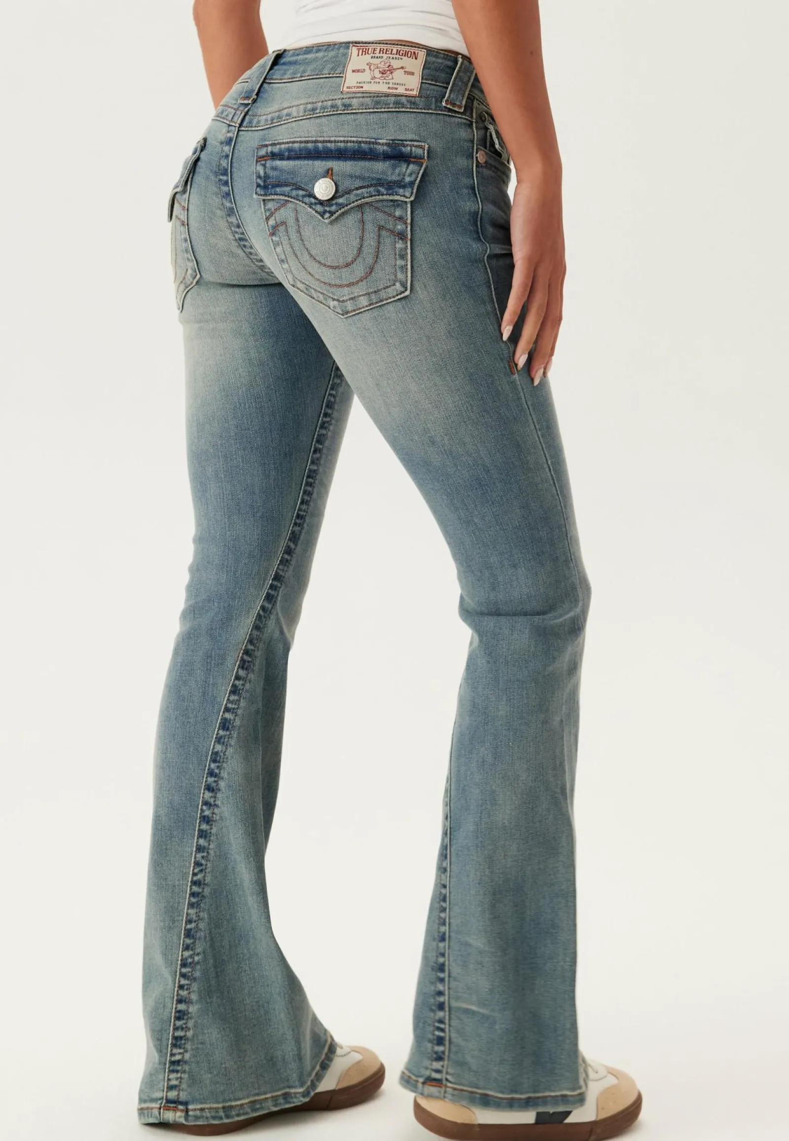 True Religion Farkut|Bootcut-Farkut*Joey Low Rise Flare