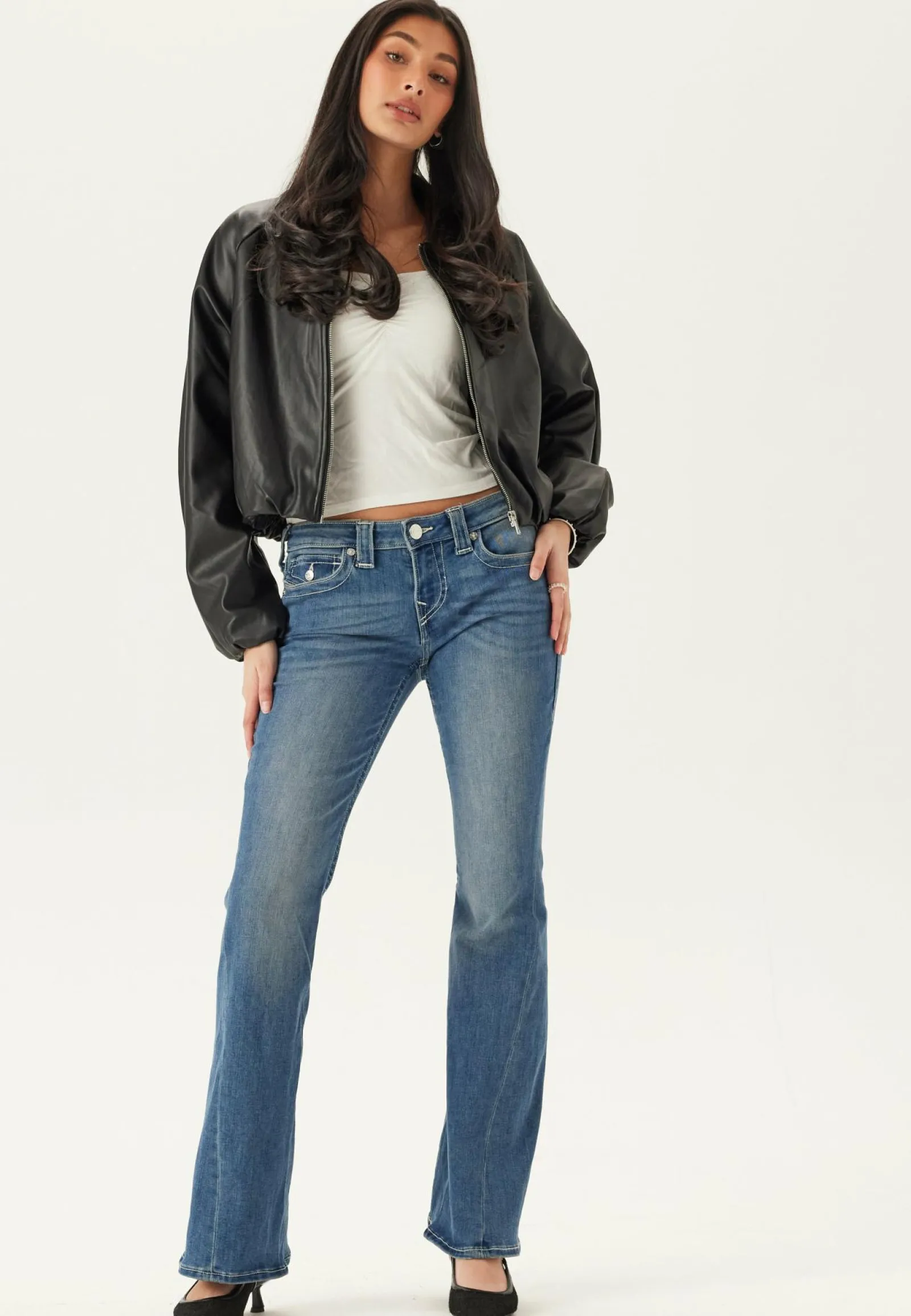 True Religion Farkut|Bootcut-Farkut*Joey Lr Flare Flap