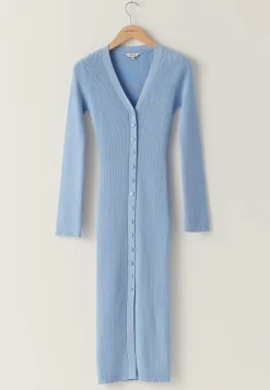 BUBBLEROOM Ribatut Mekot|Pitkähihaiset Mekot*Knitted Cardigan Dress