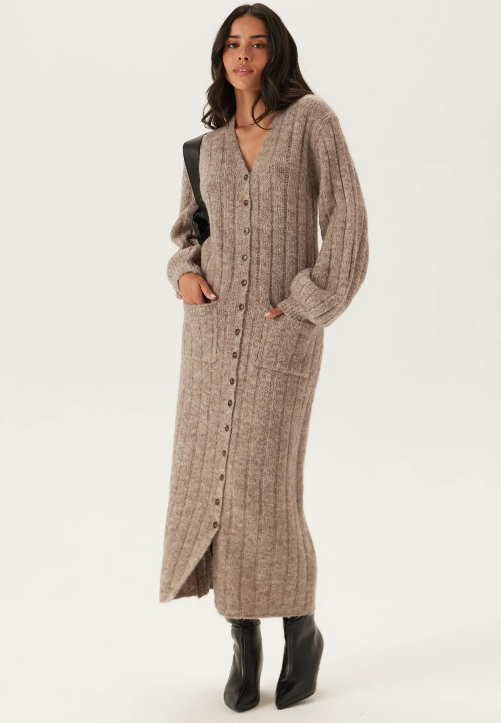 Happy Holly Neuletakit Ja Neuleet|Neuletakit*Knitted Cardigan Dress