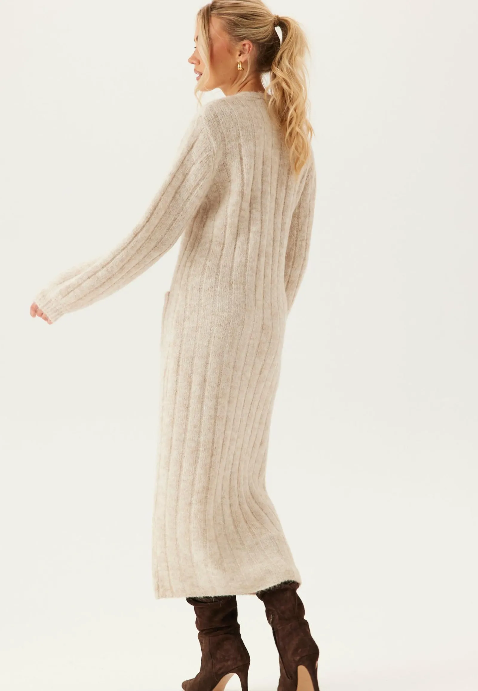 Happy Holly Neuletakit Ja Neuleet|Neuletakit*Knitted Cardigan Dress