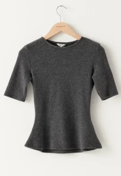 BUBBLEROOM T-Paidat|Perustopit*Knitted Peplum Top