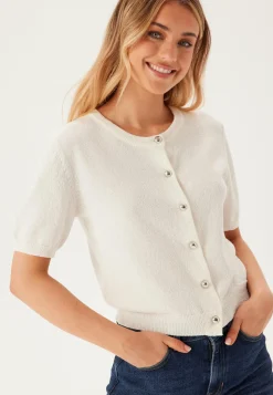 BUBBLEROOM Neuletakit Ja Neuleet|Neuletakit*Knitted Short Sleeve Cardigan