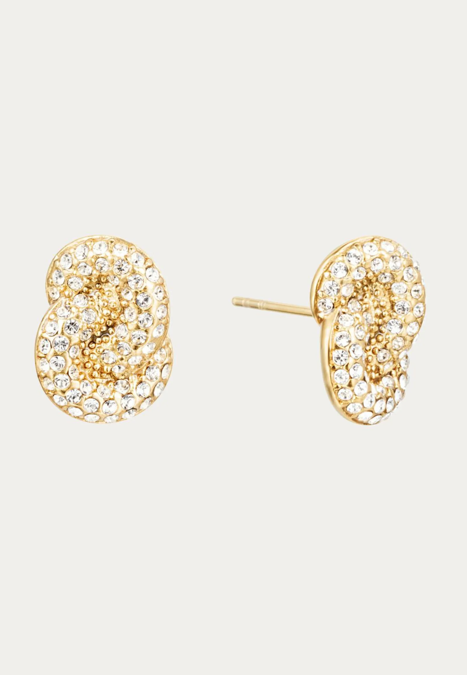 BY JOLIMA Korvakorut*Knot Crystal Stud