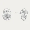 BY JOLIMA Korvakorut*Knot Crystal Stud