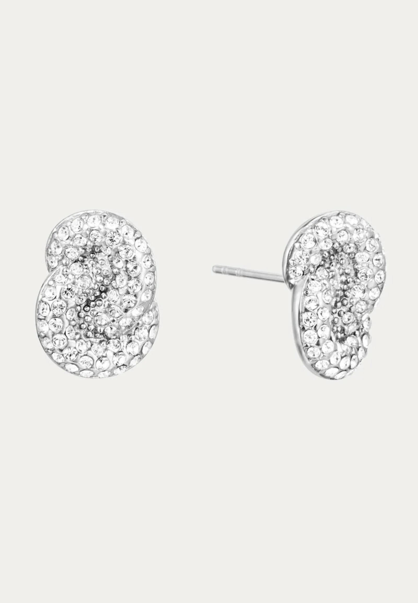 BY JOLIMA Korvakorut*Knot Crystal Stud