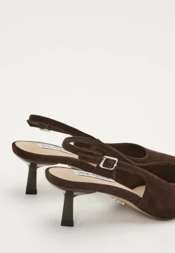 Steve Madden Avokkaat Avokantakaremillä|Korkokengät*Korra Suede Slingback Sandal