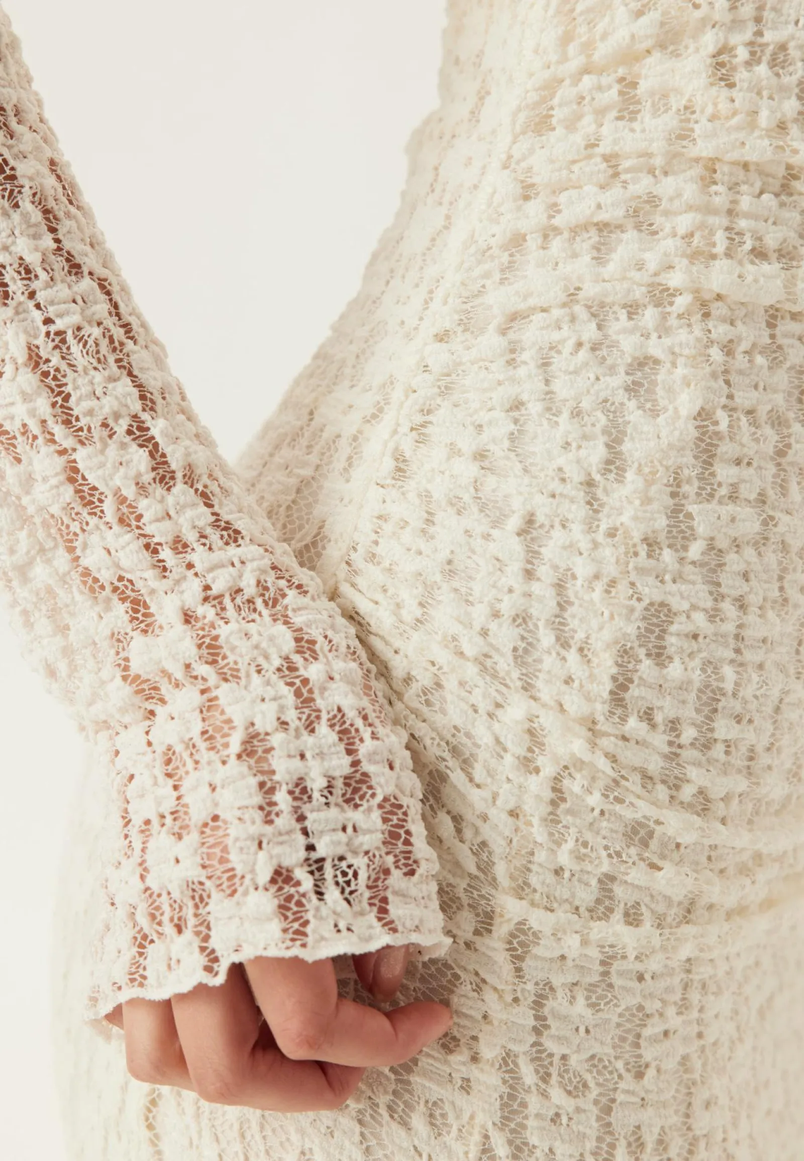 BUBBLEROOM Pitkähihaiset Mekot|Pitsimekot*Lace Ankle Dress