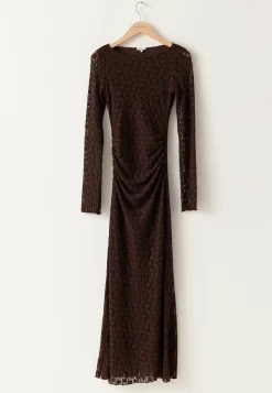 BUBBLEROOM Juhlamekot|Pitkähihaiset Mekot*Lace Ankle Dress