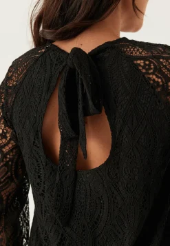 BUBBLEROOM Pitkähihaiset Mekot|Minimekot*Lace Bow Dress