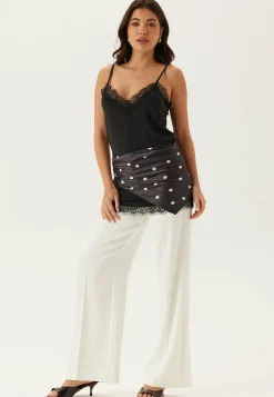 BUBBLEROOM Hihattomat Topit|Pitsitopit*Lace Detail Singlet