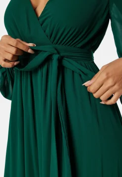 Goddiva Morsiusneitomekot|Juhlamekot*Long Sleeve Chiffon Dress