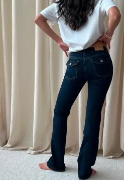 BUBBLEROOM Farkut|Bootcut-Farkut*Low Bootcut Flap Jeans