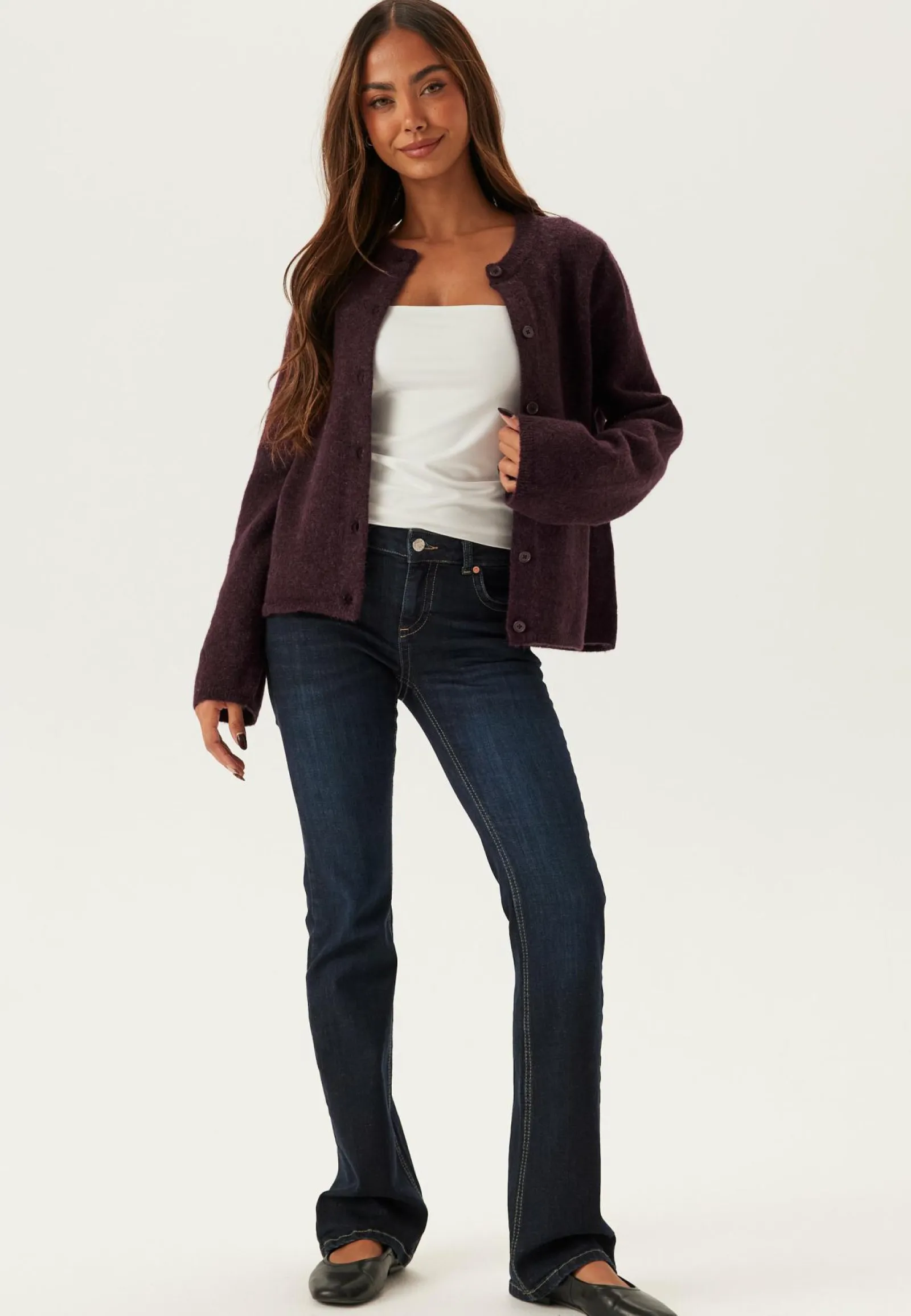 BUBBLEROOM Farkut|Bootcut-Farkut*Low Bootcut Flap Jeans