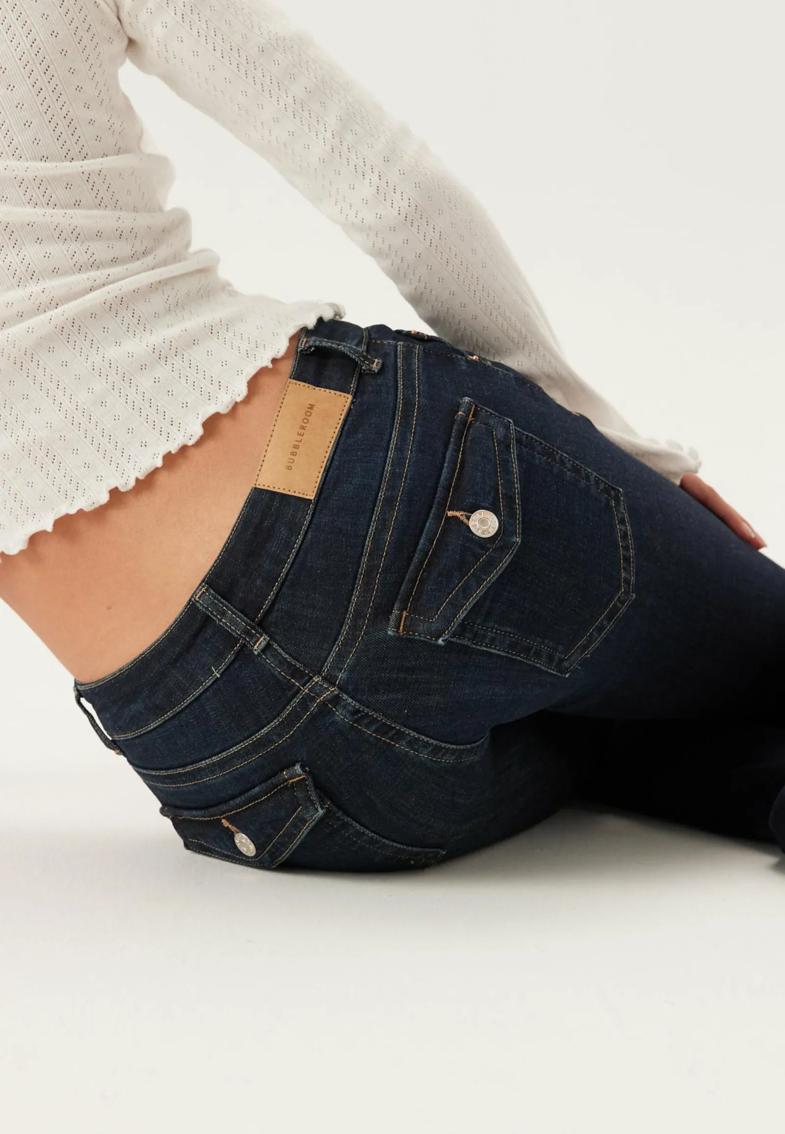 BUBBLEROOM Farkut|Bootcut-Farkut*Low Bootcut Flap Jeans