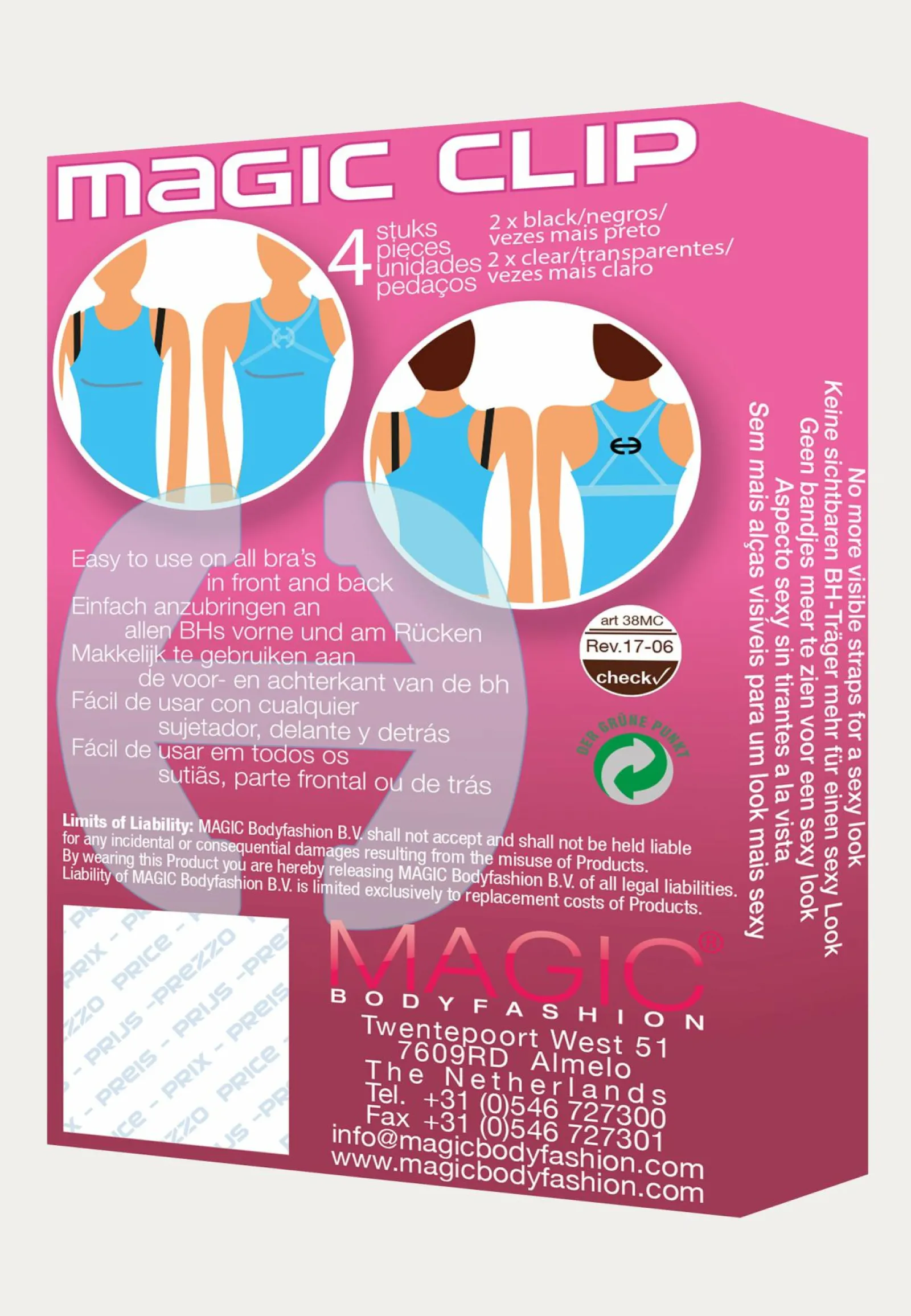 MAGIC Bodyfashion Alusvaateasusteet*Magic Clip