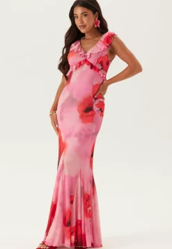 Bubbleroom Occasion Morsiusneitomekot|Kukkakuosiset Ja Kuviolliset Mekot*Mermaid Mesh Gown