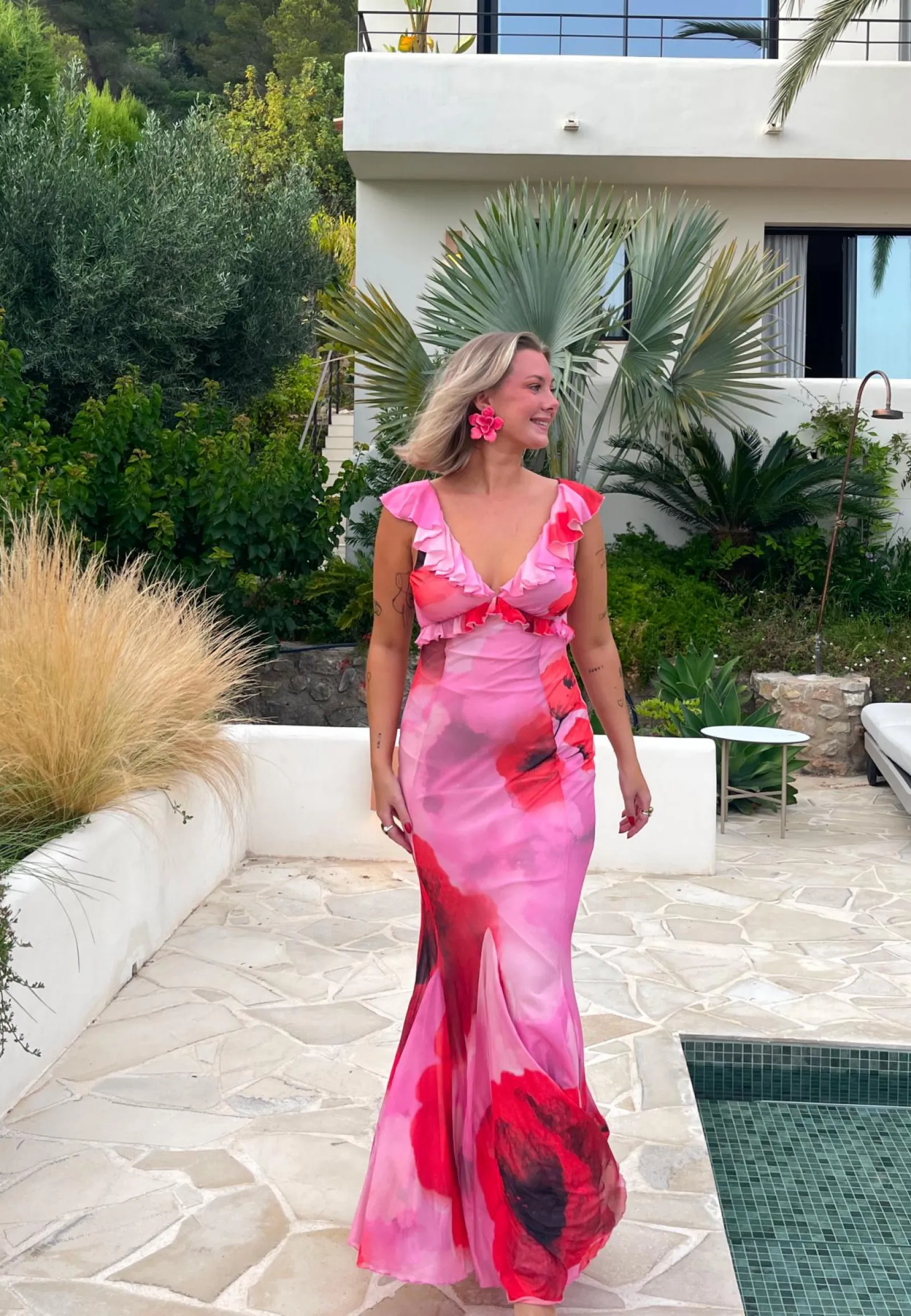 Bubbleroom Occasion Morsiusneitomekot|Kukkakuosiset Ja Kuviolliset Mekot*Mermaid Mesh Gown