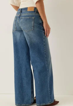 BUBBLEROOM Farkut|Leveälahkeiset Farkut*Mid Wide Jeans