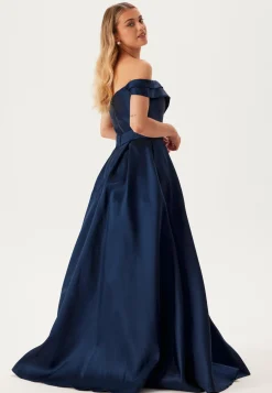 Christian Koehlert Vanhojentanssimekot|Juhlapuvut*Mikado Evening Dress With Carmen Sleeves