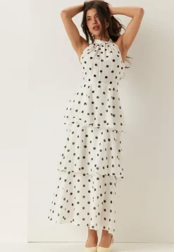 FOREVER NEW Juhlamekot|Pilkulliset Mekot*Monroe Tier Halter Midi Dress