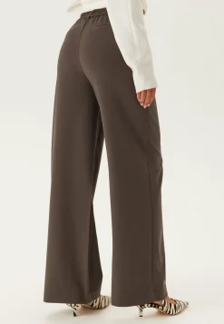 Object Collectors Item Leveälahkeiset Housut|Keskivyötäröiset Housut*Objlisa MW Wide Pant