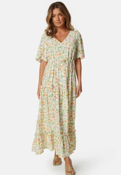 Object Collectors Item Kukkakuosiset Ja Kuviolliset Mekot|Kesämekot*Objlorena New S/S LONG DRESS