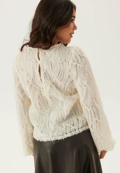 Object Collectors Item Yksiväriset Puserot Ja Paidat|Tunikat Ja Puserot*Objlucie L/S RE O-NECK TOP