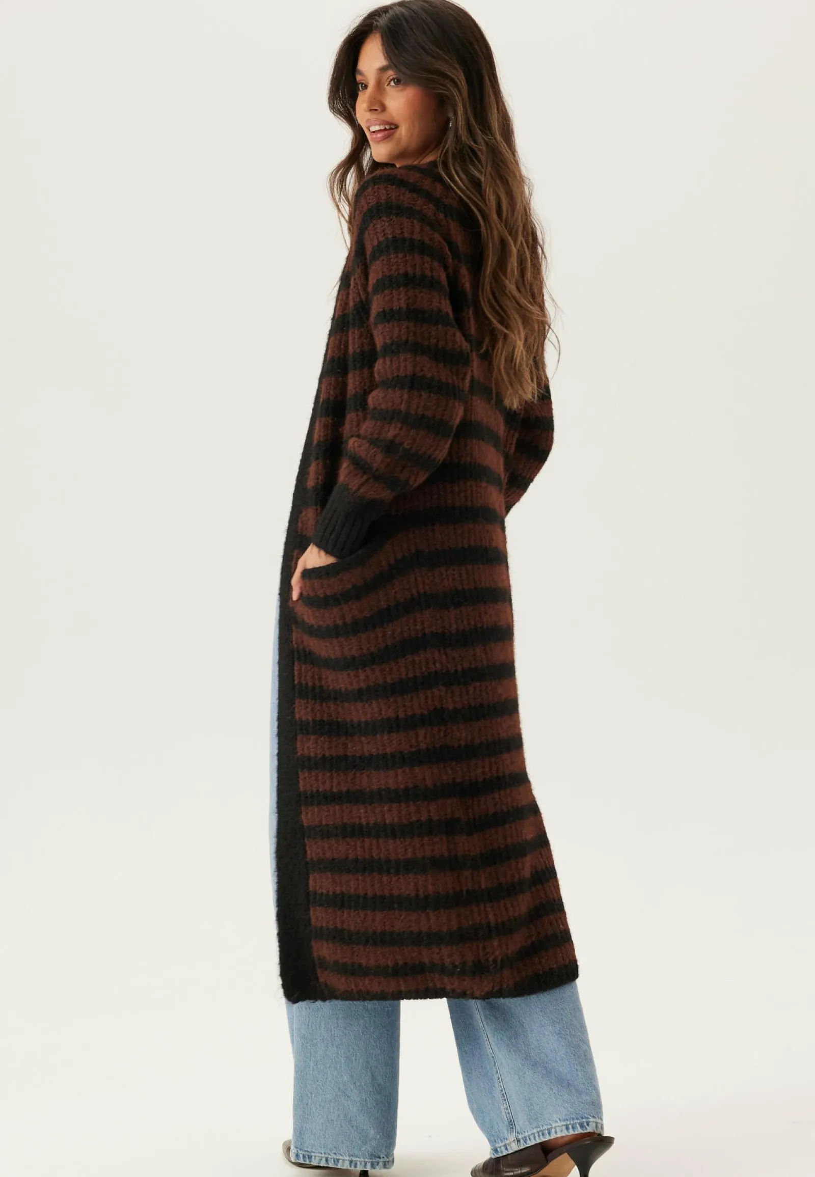 Object Collectors Item Neuletakit Ja Neuleet|Neuletakit*Objmilu Ls Lo Long Knit Cardig