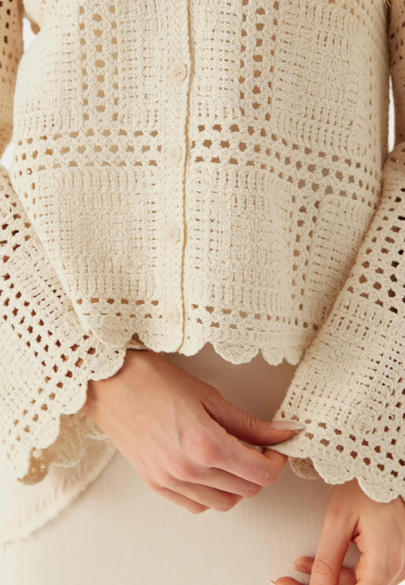 Object Collectors Item Neuletopit|Neuletopit*OBJORELLA L/S KNIT CARDIGAN