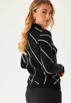 Object Collectors Item Neulepuserot|Neulotut Neulepuserot*Objray L/S KNIT PULLOVER