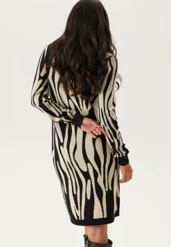 Object Collectors Item Kukkakuosiset Ja Kuviolliset Mekot|Pitkähihaiset Mekot*Objray L/S Knit Dress