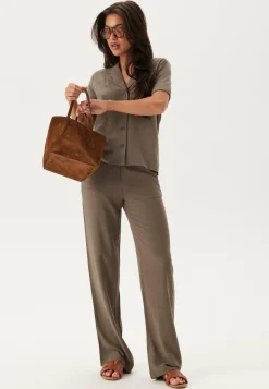 Object Collectors Item Leveälahkeiset Housut|Suorat Housut*Objsanne Aline Wide Pant