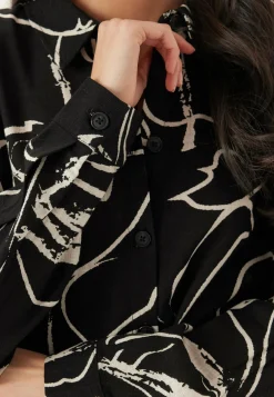 Object Collectors Item Rennot Setit|Pellavapaidat*Objsanne L/S SHIRT AOP SHIRT