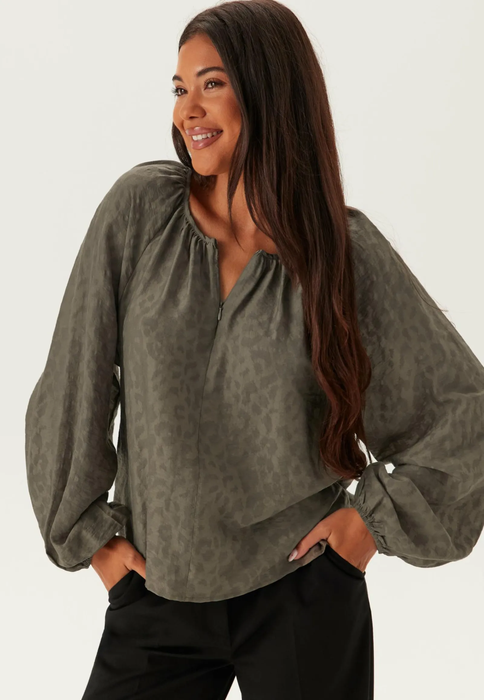 Object Collectors Item Yksiväriset Puserot Ja Paidat|Tunikat Ja Puserot*Objtrue L/S LO BLOUSE